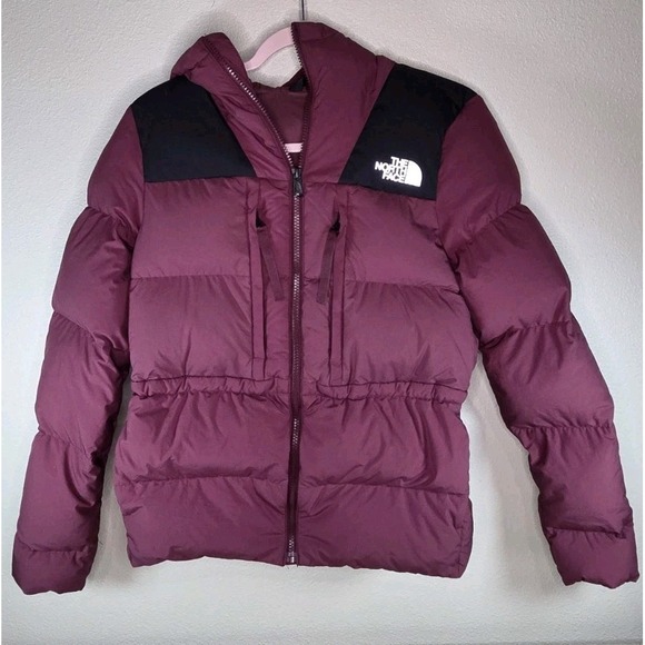 The North Face Jackets & Blazers - The North Face Women's 550 Fill Down Jacket with Hood — Burgundy / Maroon — Size